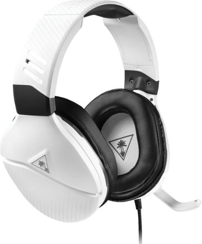 Turtle Beach - Recon 200 Amplified Multiplatform Gaming Headset for Xbox Series X, Xbox Series S, Xbox One, PS5, PS4, Nintendo Switch - White