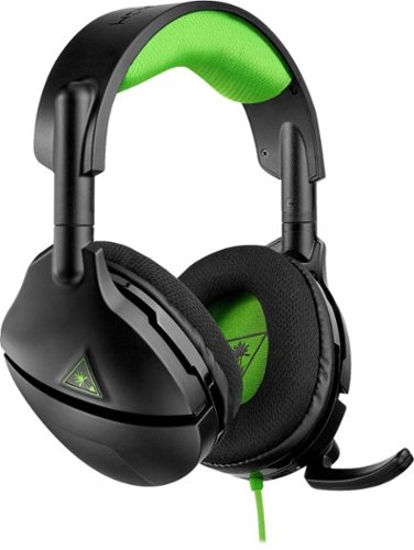  Turtle Beach - Stealth 300 Wired Amplified Stereo Gaming Headset for Xbox One and Xbox Series X - Black/Green