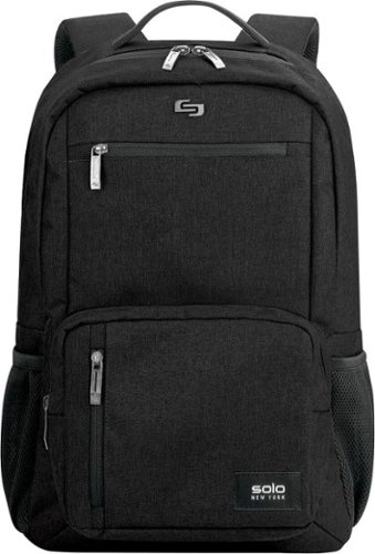  Solo New York - Downtown Collection Bowery Laptop Backpack - Black