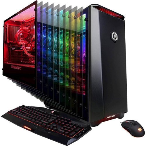 CyberPowerPC - Desktop - Intel Core i7 - 32GB Memory - NVIDIA GeForce GTX 1080 Ti - 2TB Hard Drive + 500GB Solid State Drive - Black-Front_Standard 