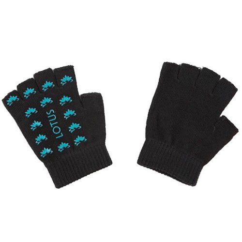 Lotus - Yoga Grip Gloves - Black