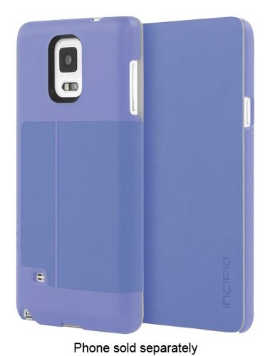 Incipio - Lancaster Case for Samsung Galaxy Note 4 Cell Phones - Blue-Front_Standard 