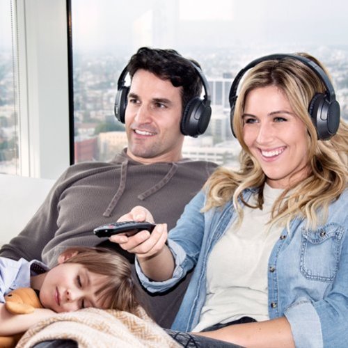 MEE audio Connect Hub TV Bluetooth Audio Transmitter and Receiver for Headphones and Speakers - Black GLOBAL SHIPPING