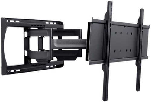 Peerless-AV - Articulating, Tilt TV Display Wall Mount For Most 75" TVs,Flat Panel Displays - Black