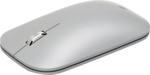Microsoft - Surface Mobile Wireless Optical Ambidextrous Mouse - Silver