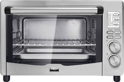 Bella Pro Series - Pro Series 6-Slice Toaster Oven - Stainless Steel