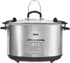 Bella - Pro Series 10-qt. Digital Slow Cooker - Stainless Steel-Front_Standard