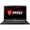 MSI - 17.3" 4K Ultra HD Gaming Laptop - Intel Core i7 - 16GB Memory - NVIDIA GeForce GTX 1070 - 2TB HDD + 512GB SSD - Aluminum Black-Front_Standard