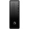HP - Slimline Desktop - Intel Celeron - 4GB Memory - 1TB Hard Drive - Black-Front_Standard