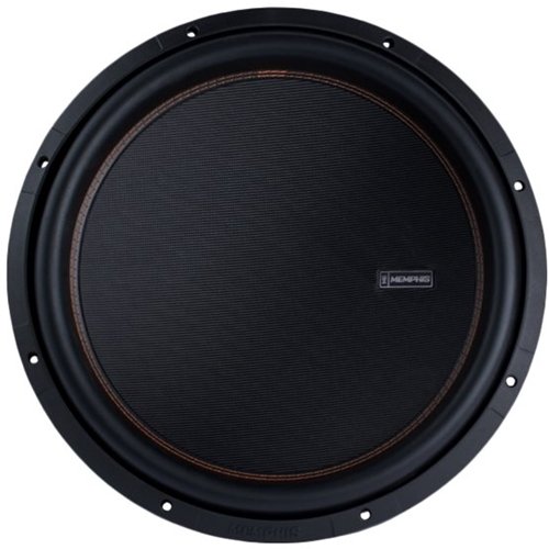 Memphis Car Audio - M6 15" Dual-Voice-Coil 4-Ohm Subwoofer - Black-Front_Standard 