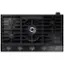 Front. Samsung - 36" Built-In Gas Cooktop with WiFi - Black Stainless Steel.