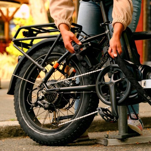 Rad Power Bikes Rad Fat Tire Wheel Lock - Black GLOBAL SHIPPING
