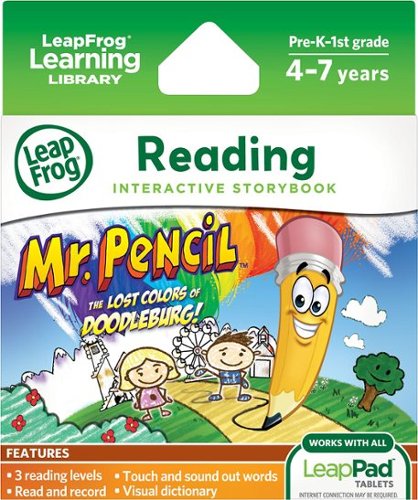  Mr. Pencil Ultra E-Book Cartridge for LeapFrog LeapPad1 and LeapPad2 Explorer Learning Tablets - Multi