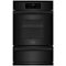 Frigidaire - 24" Built-In Single Gas Wall Oven - Black-Front_Standard