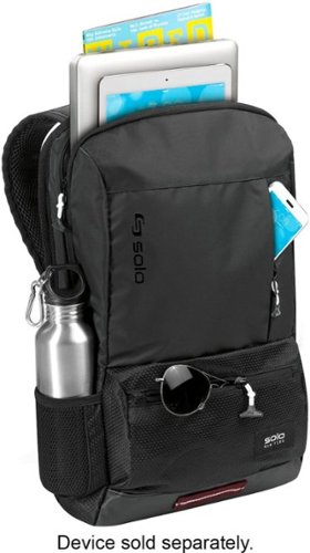 SOLO NEW YORK VARSITY COLLECTION DRAFT LAPTOP BACKPACK FOR 15.6 LAPTOP - BLACK SHOP ONLINE