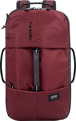 Solo - Varsity Collection All-Star Duffel Backpack - Burgundy-Front_Standard 