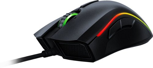 Razer Mamba Elite Wired Optical Gaming Mouse - Black WORLDWIDE DELIVERY