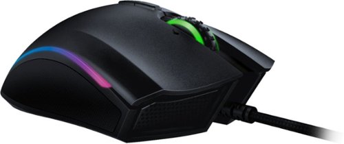 Razer Mamba Elite Wired Optical Gaming Mouse - Black GLOBAL SHIPPING