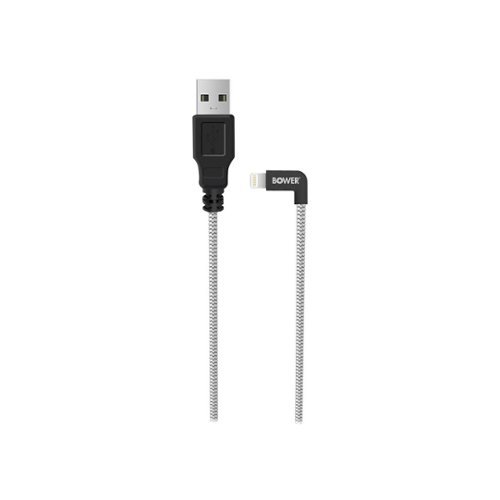 iBower - 10" Lightning-to-USB Type A Cable - Silver
