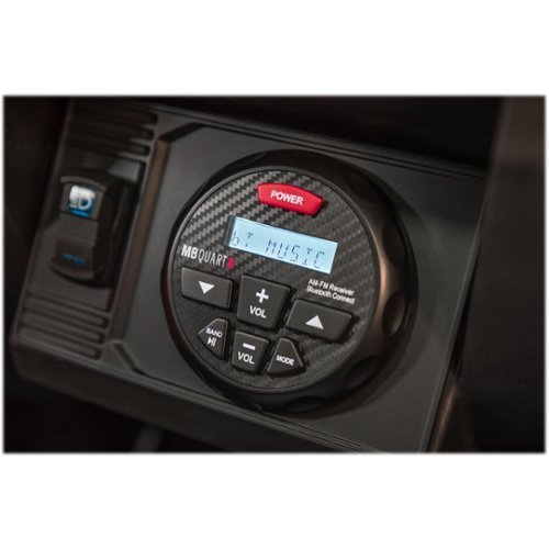 MB Quart In-Dash Digital Media Receiver - Built-in Bluetooth - Black WORLDWIDE DELIVERY