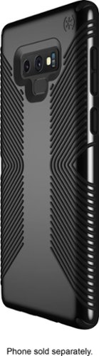 Speck - Presidio GLOSSY GRIP Case for Samsung Galaxy Note9 - Black-Front_Standard 