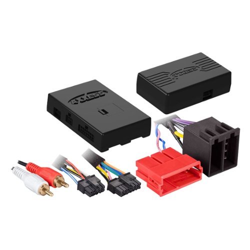 AXXESS - Wiring Harness for Select 2004-2009 Porsche Vehicles - Black-Front_Standard 