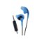 JVC - HA ENR15 Gumy Sport Wired In-Ear Headphones - Black/Blue-Front_Standard