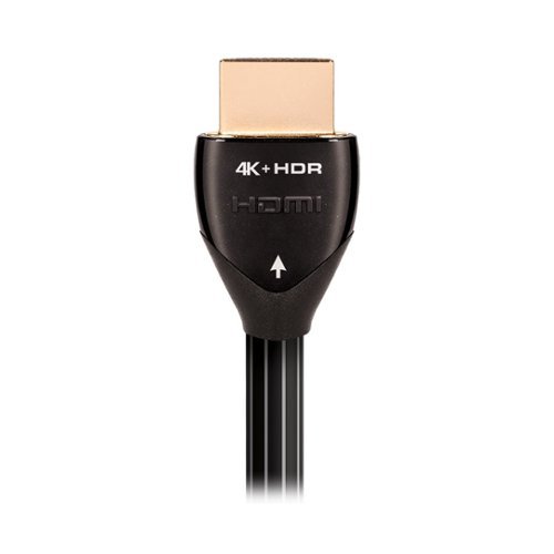 AudioQuest Pearl 18 33'   4K-8K  18Gbps In-Wall Rated HDMI Cable - Black with White Stripes GLOBAL SHIPPING