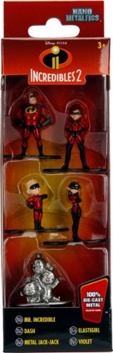  Disney - Incredibles 2 Nano Metalfigs (5-Pack)