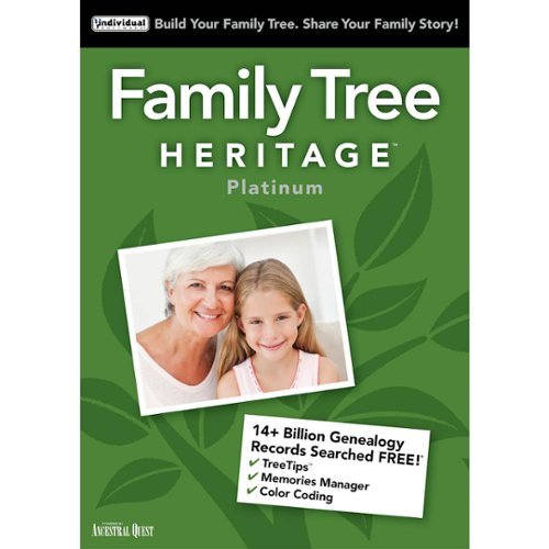 Individual Software - Family Tree Heritage Platinum 15 - Windows-Front_Standard 