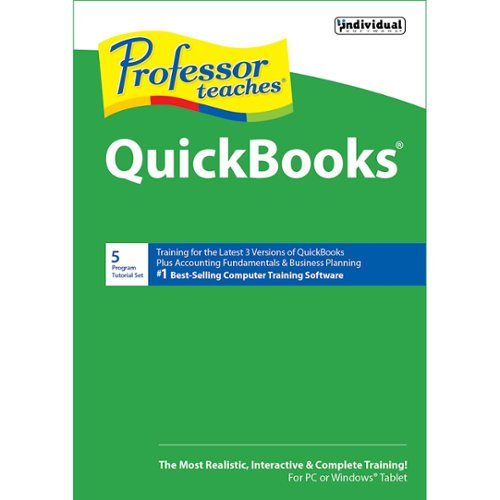 Individual Software - Professor Teaches® QuickBooks® 2018 5-Program Tutorial Set