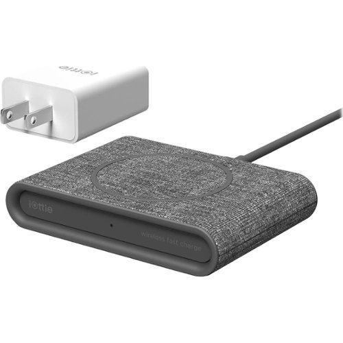 iOttie iON Wireless Mini 10/7.5W Qi Certified Wireless Charging Pad for iPhone/Android - Ash GLOBAL SHIPPING