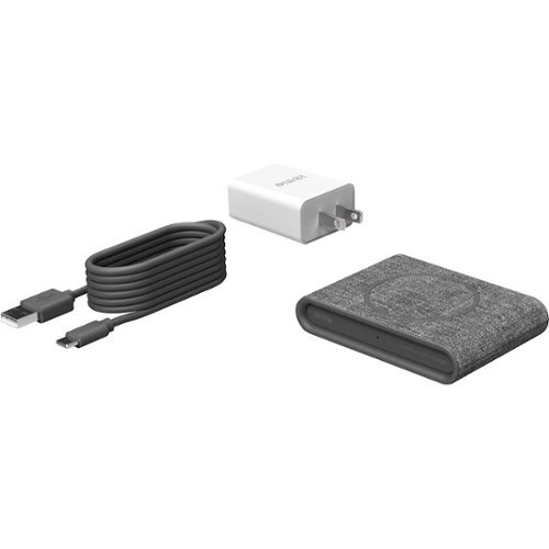 iOttie iON Wireless Mini 10/7.5W Qi Certified Wireless Charging Pad for iPhone/Android - Ash WHERE TO BUY