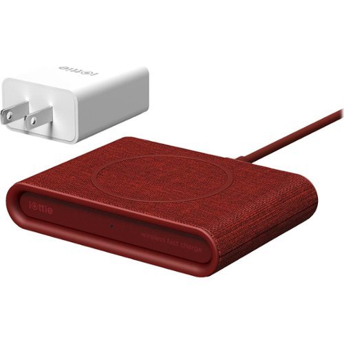 iOttie iON Wireless Mini 10/7.5W Qi Certified Wireless Charging Pad for iPhone/Android - Ruby GLOBAL SHIPPING