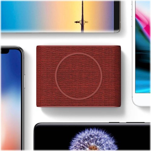 iOttie iON Wireless Mini 10/7.5W Qi Certified Wireless Charging Pad for iPhone/Android - Ruby BUY ONLINE