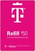 T-Mobile - $50 Refill Card - Pink-Front_Standard