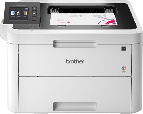 Brother - HL-L3270CDW Wireless Color Laser Printer - White