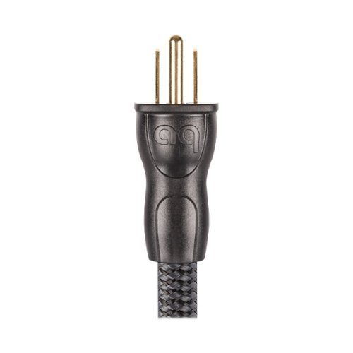 AudioQuest NRG-Y3 6.5' Power Cable with C13 to 3-Prong Wall Plug Connectors - Dark Gray on Black SHOP ONLINE