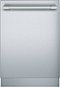 Thermador - Sapphire 24" Top Control Smart Built-In Stainless Steel Tub Dishwasher, 42 dBA - Stainless steel-Front_Standard 