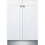 Thermador - 24" Top Control Built-In Stainless Steel Tub Dishwasher - Custom Panel Ready - Front_Standard