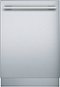 Thermador - Sapphire 24" Top Control Smart Built-In Tub Dishwasher with 3rd Rack and SapphireGlow, 42 dBA - Stainless Steel-Front_Standard