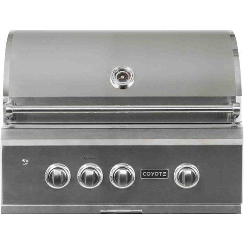 Coyote - S-Series 30" Built-In Gas Grill - Stainless Steel