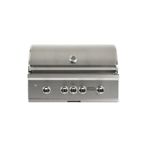 Coyote - S-Series 35.5" Built-In Gas Grill - Stainless Steel