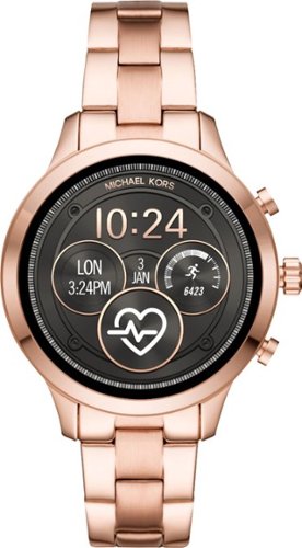  Michael Kors - Access Runway Smartwatch 41mm Stainless Steel - Rose Gold Stainless Steel