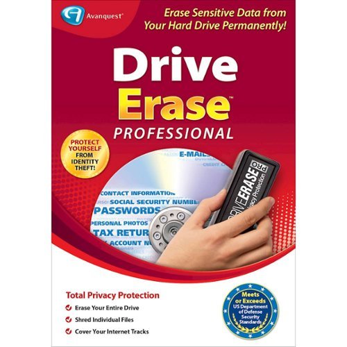 Avanquest - Drive Erase Professional - Windows [Digital]