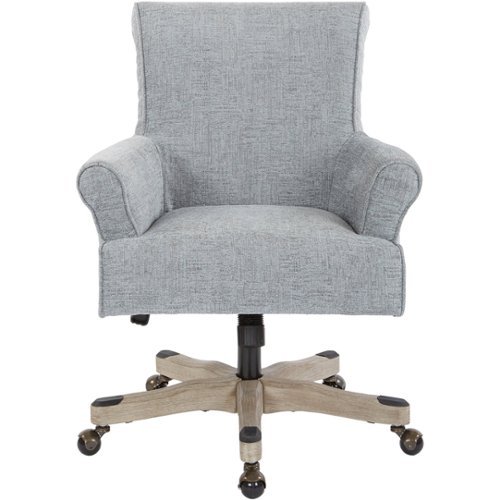 OSP Designs - Megan Polyester and Cotton Armchair - Mist