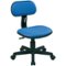 OSP Home Furnishings - Student Task Chair - Blue-Front_Standard