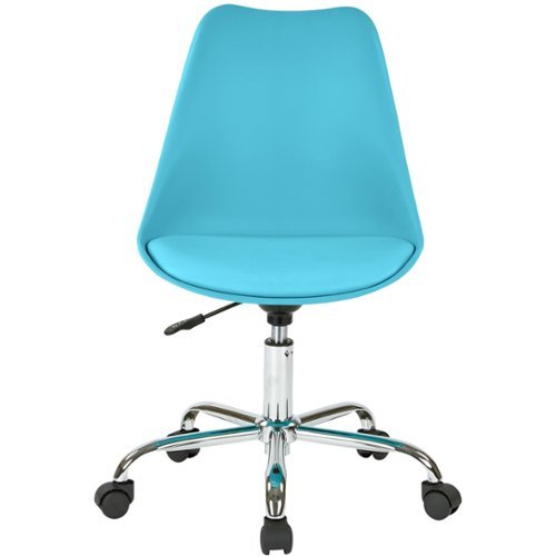 AveSix - Emerson Student 5-Pointed Star Polyurethane and Polypropylene Task Chair - Teal
