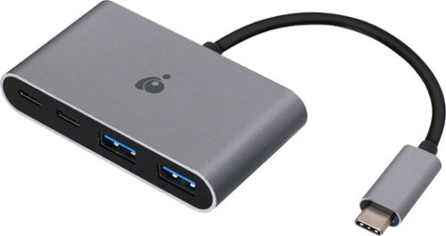  IOGEAR - 4-Port USB 3.0 Hub - Gray