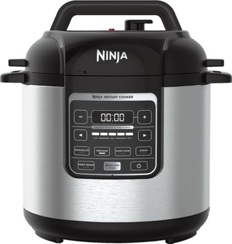  Ninja - 6-Quart Instant Cooker - Black/Silver